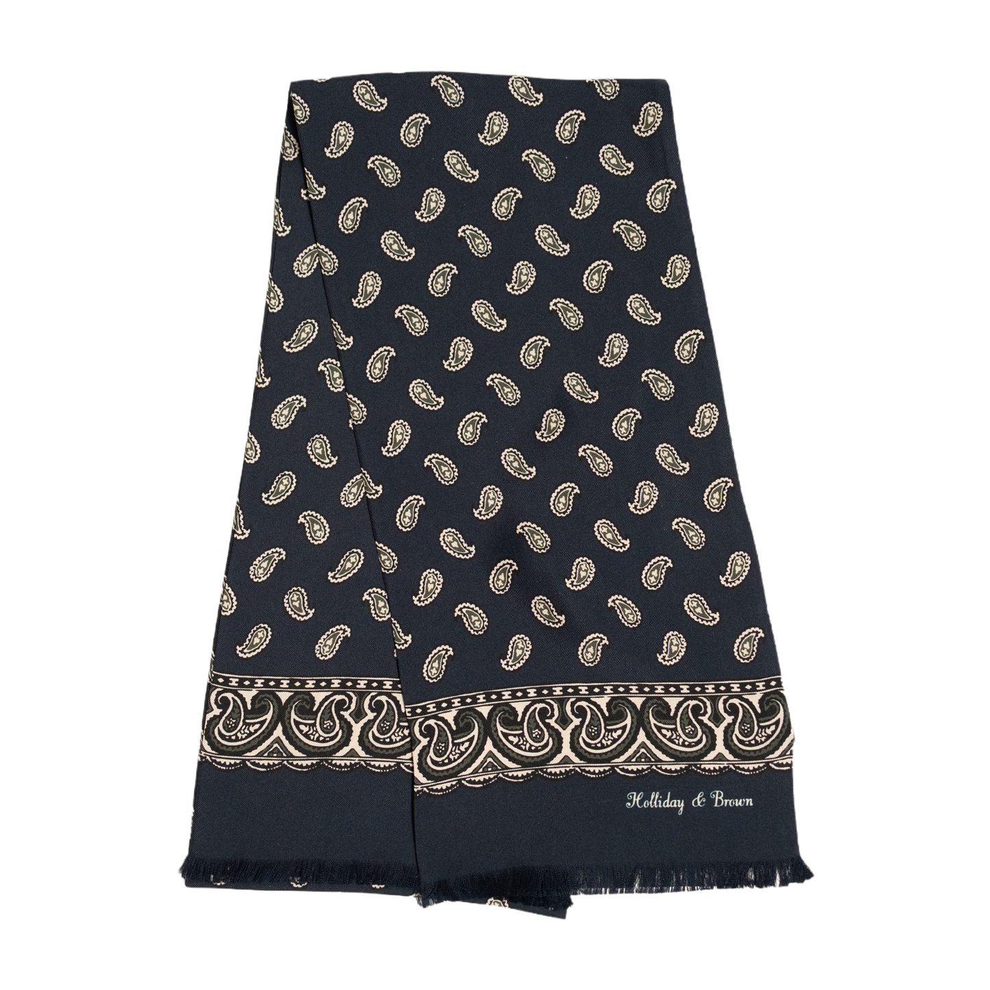 Holliday &amp; Brown | Silk Neckerchief Paisley Multi-Color 41927 6