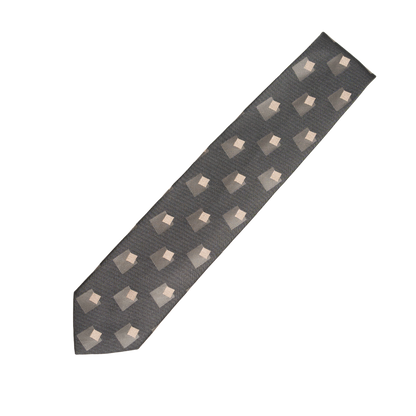 Holliday & Brown | Square Pattern Tie Grey FG957 5