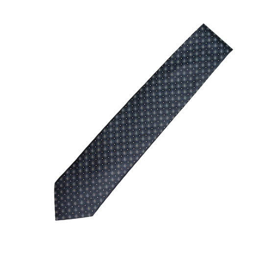 Holliday & Brown | Square Pattern Tie Navy CER07 2