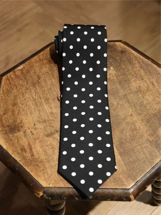 Holliday & Brown | Polka Dot in Uniform Black J8496 1