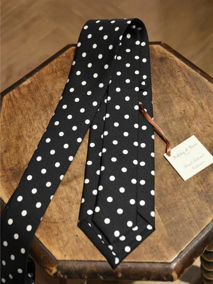 Holliday & Brown | Polka Dot in Uniform Black J8496 1