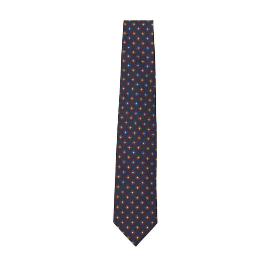 Holliday & Brown | Medallion Tie Dark Blue J8548 1