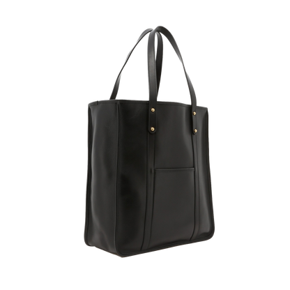 Frank Clegg | Leather Market Tote Black