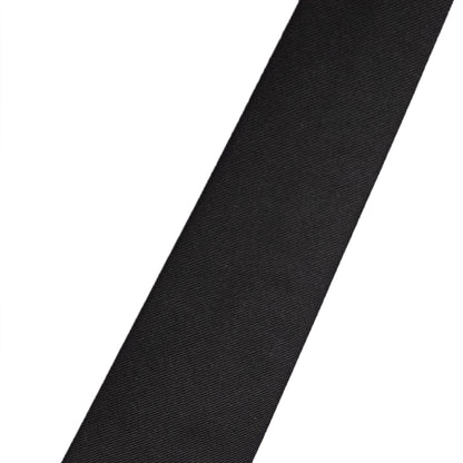 Holliday & Brown | Plain Twill Tie Black M5826 1