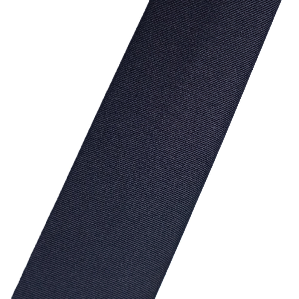 Holliday & Brown | Plain Twill Tie Dark Navy M5826 2