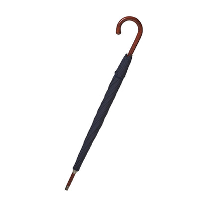 Fox Umbrella | Polished Cherry Wood Solid Navy