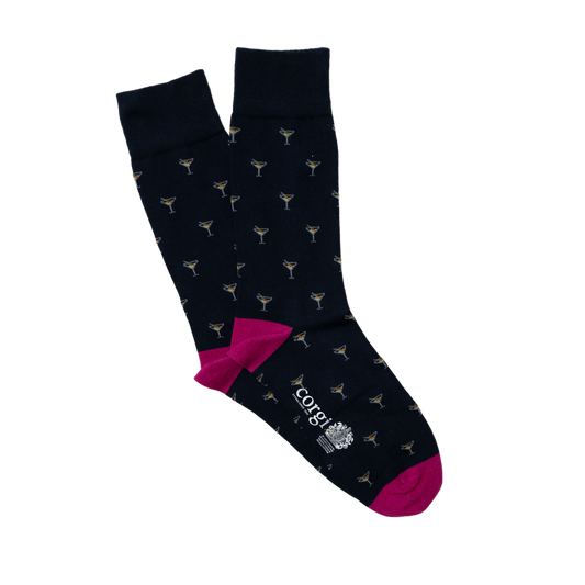 Corgi | Mercerised Cotton Socks Hunter Green