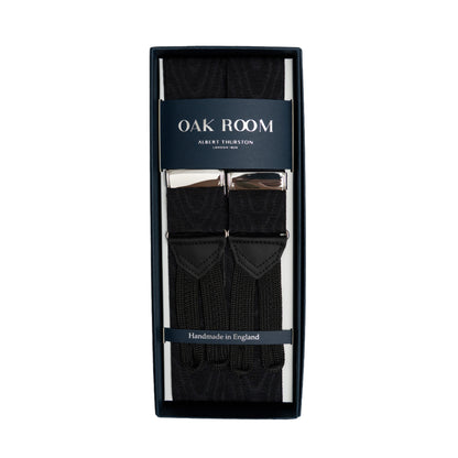 Albert Thurston | Moire Black Braces