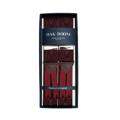 Albert Thurston | Moire Wine Braces