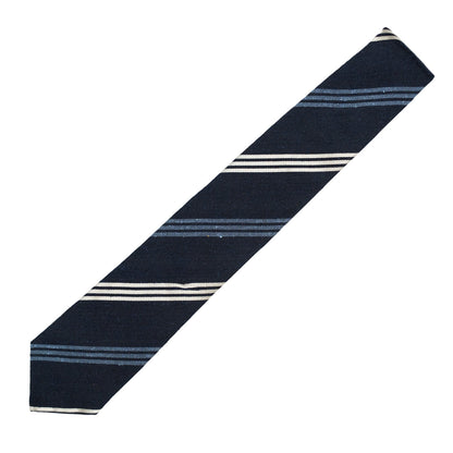Holliday & Brown | Navy Twin Stripes Tie N8779 1