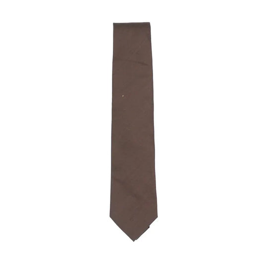 Holliday &amp; Brown | Plain Dark Brown Tie N9774 4