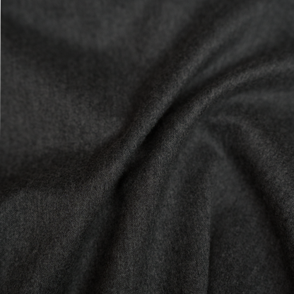 Coherence | Berto Dolmany Satin Double Breasted Coat Grey