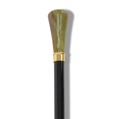 Fox Umbrella | Imitation Onyx Trumpet Top Walking Stick