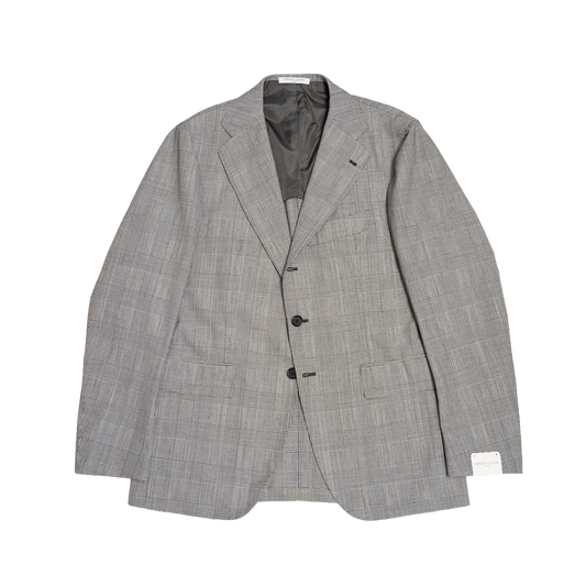 Orazio Luciano | Single Breasted Suit Black & White POW