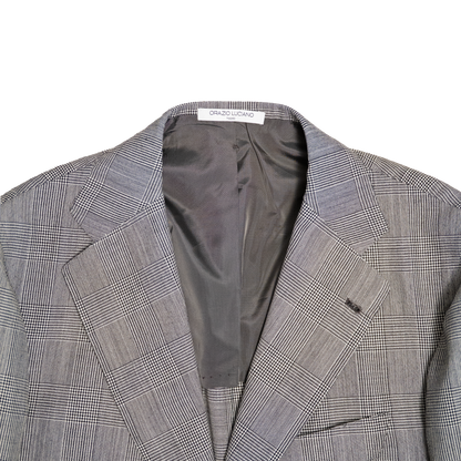 Orazio Luciano | Single Breasted Suit Black & White POW