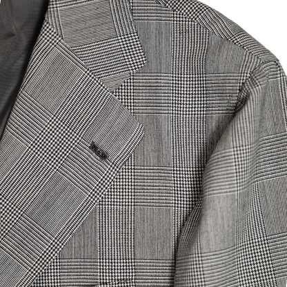 Orazio Luciano | Single Breasted Suit Black & White POW