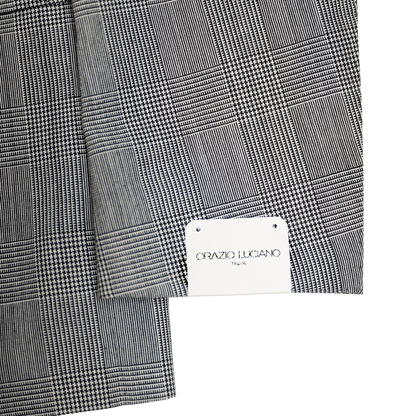 Orazio Luciano | Single Breasted Suit Black & White POW