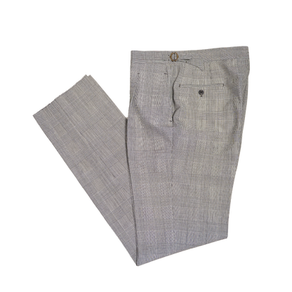 Orazio Luciano | Single Breasted Suit Black & White POW