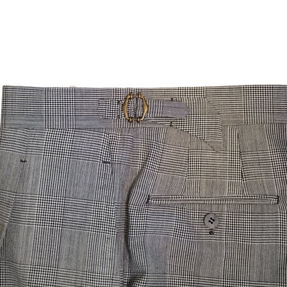 Orazio Luciano | Single Breasted Suit Black & White POW