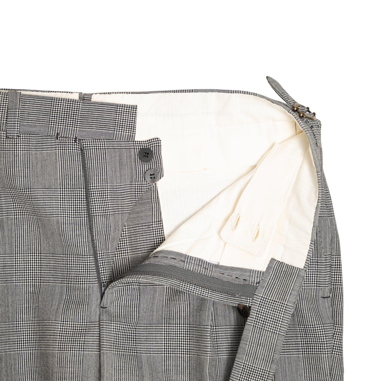 Orazio Luciano | Single Breasted Suit Black & White POW