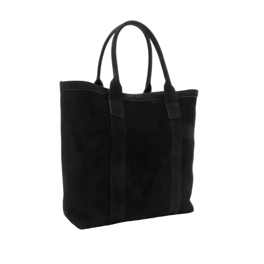 Frank Clegg | Permanent Style x Frank Clegg The Nubuck Tote Black