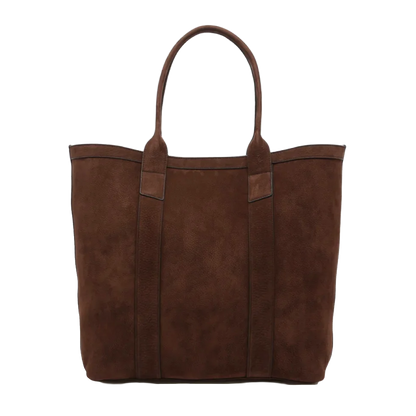 Frank Clegg | Permanent Style x Frank Clegg The Nubuck Tote Chocolate