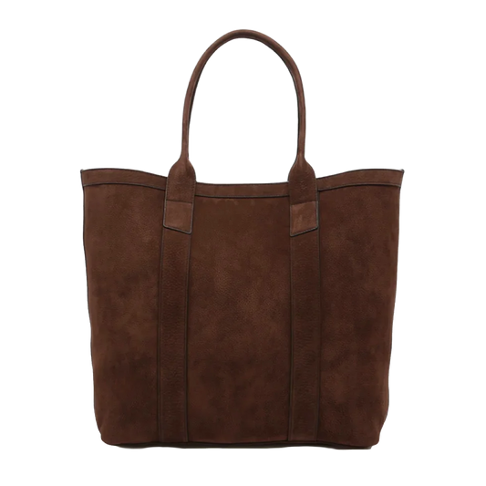 Frank Clegg | Permanent Style x Frank Clegg The Nubuck Tote Chocolate