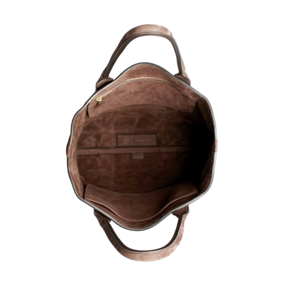 Frank Clegg | Permanent Style x Frank Clegg The Nubuck Tote Chocolate