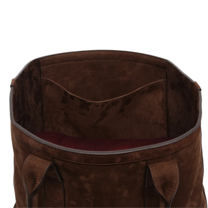 Frank Clegg | Permanent Style x Frank Clegg The Nubuck Tote Chocolate