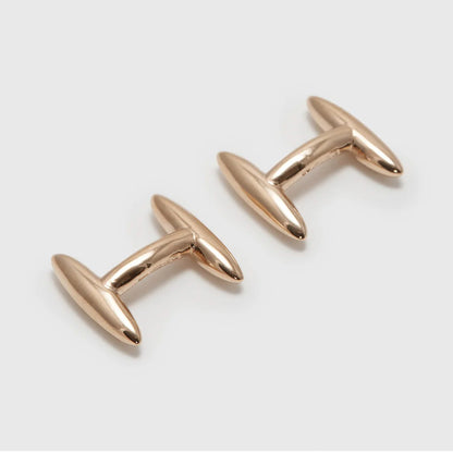 Codis Maya | Phi Ellipse Cufflink Rose Gold