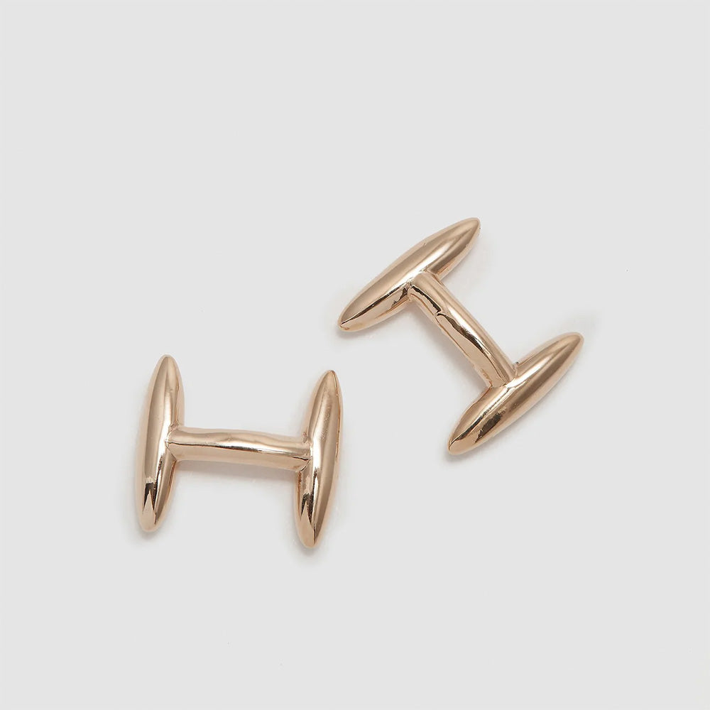 Codis Maya | Phi Ellipse Cufflink Rose Gold