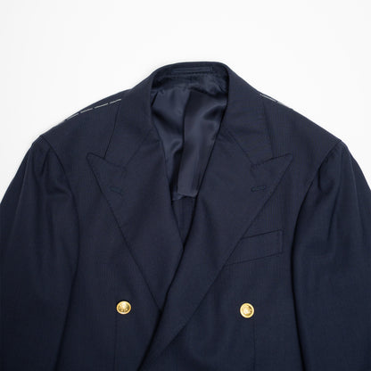 Ring Jacket | 1954 Collection Double Breasted Navy Blazer