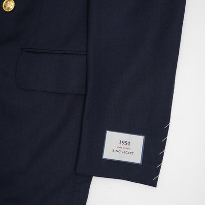 Ring Jacket | 1954 Collection Double Breasted Navy Blazer