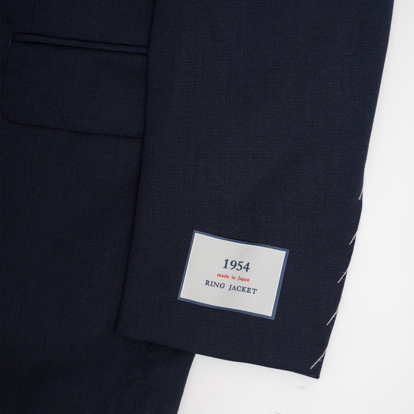 Ring Jacket | 1954 Collection Single Breasted Navy Blazer