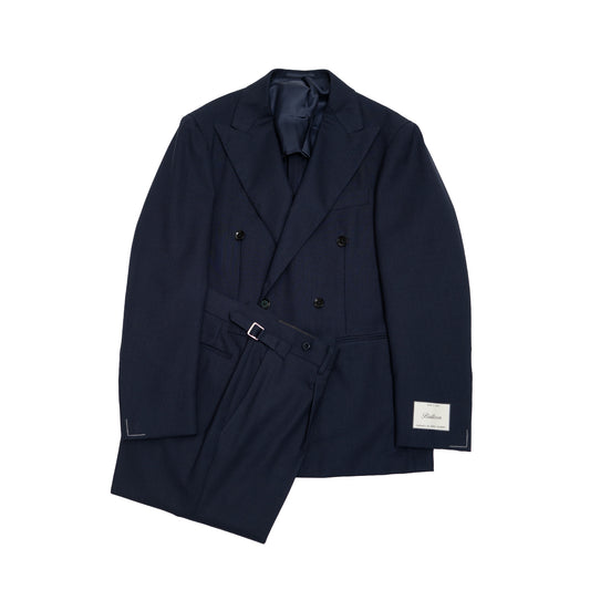 Ring Jacket | Ballon Double Breasted Suit Navy