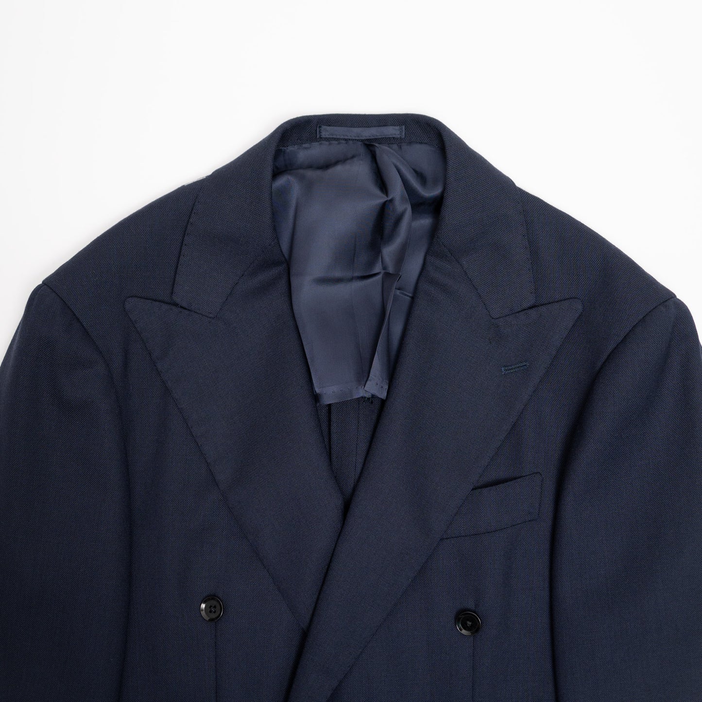 Ring Jacket | Ballon Double Breasted Suit Navy