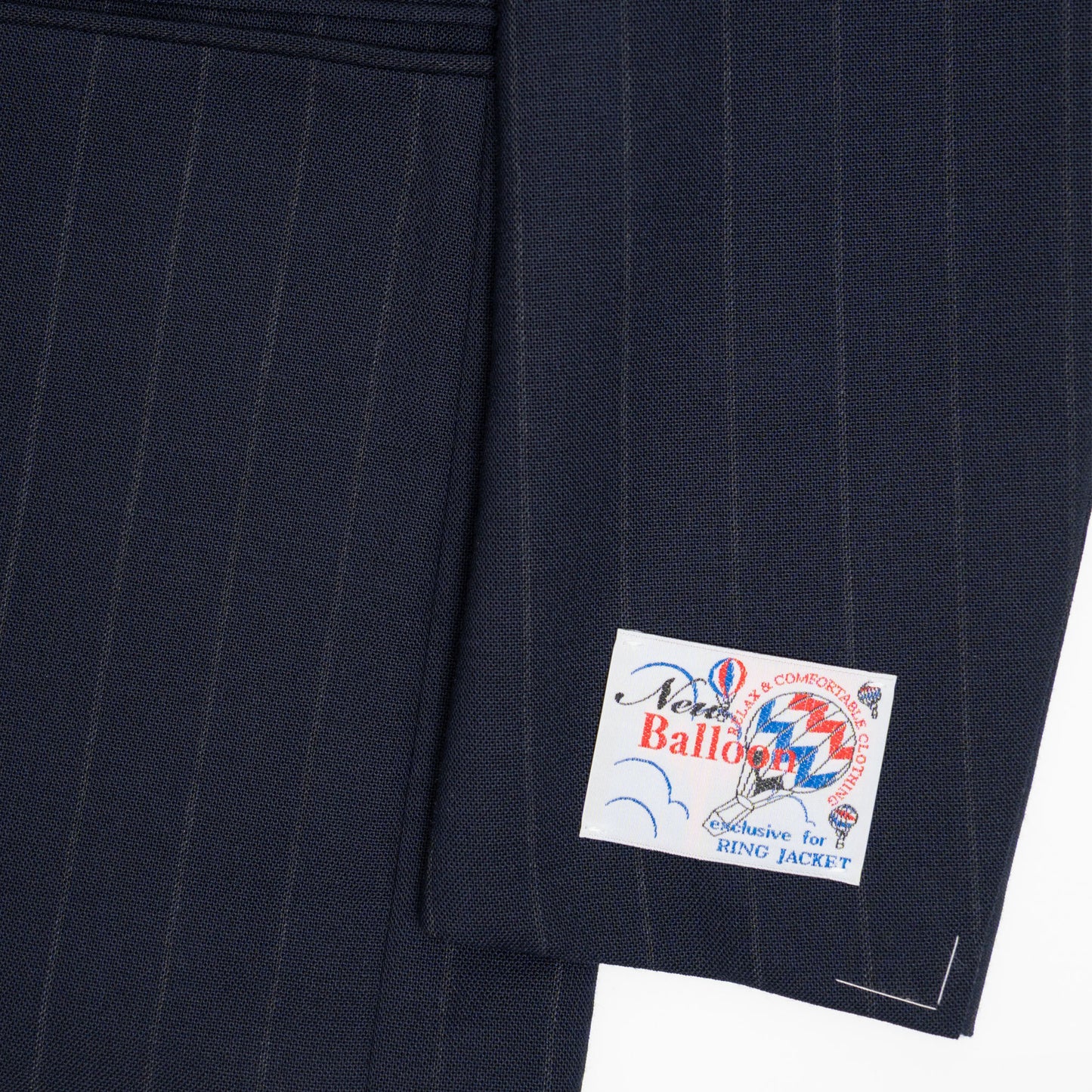 Ring Jacket | Fresco DB Suit Navy Pinstripe