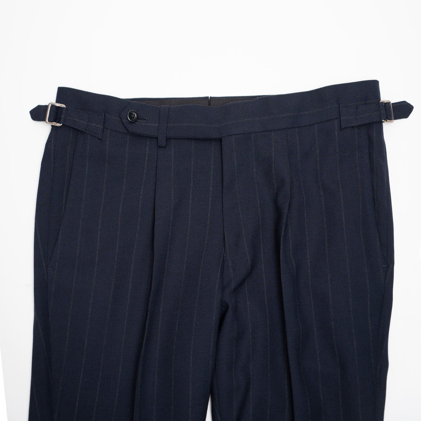 Ring Jacket | Fresco DB Suit Navy Pinstripe