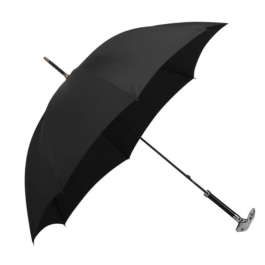 Fox Umbrella | Nickel Rabbit Head Black