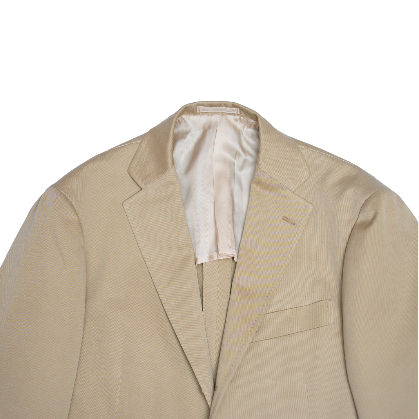 Ring Jacket | 1954 Collection Biege Cotton Singel Breasted Jacket