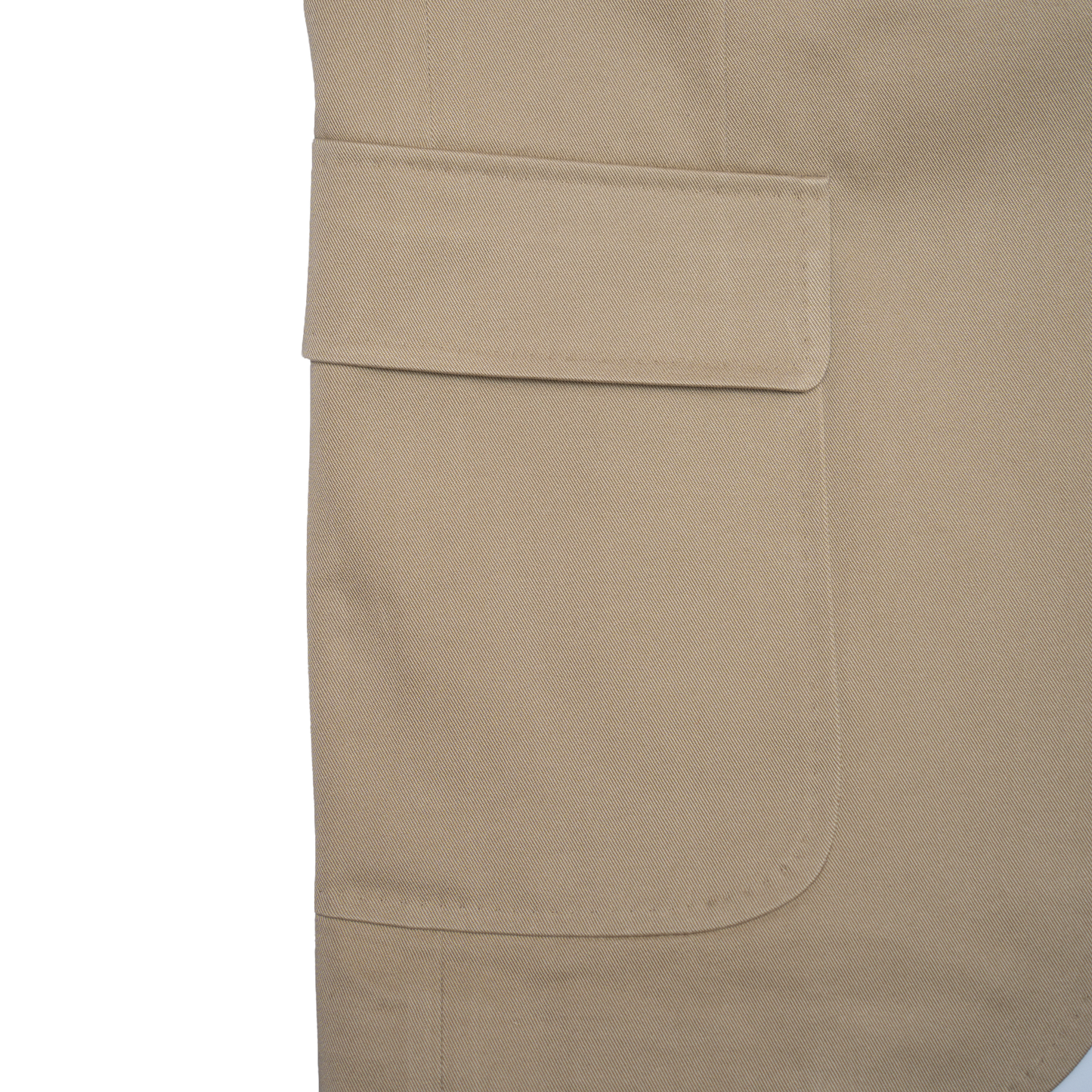 Ring Jacket | 1954 Collection Biege Cotton Singel Breasted Jacket