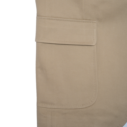 Ring Jacket | 1954 Collection Biege Cotton Singel Breasted Jacket