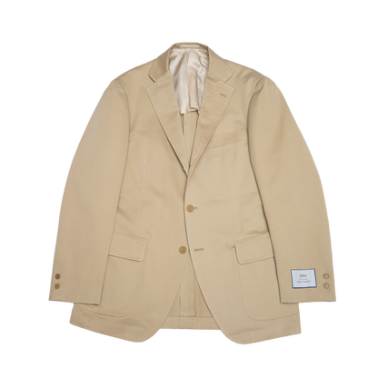 Ring Jacket | 1954 Collection Biege Cotton Singel Breasted Jacket