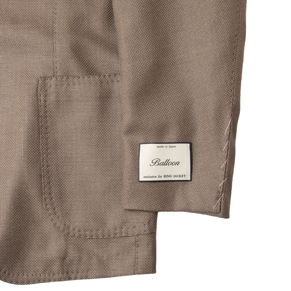 Ring Jacket | Balloon Jacket Light Taupe