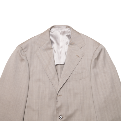 Ring Jacket | Herringbone Suit Light Beige