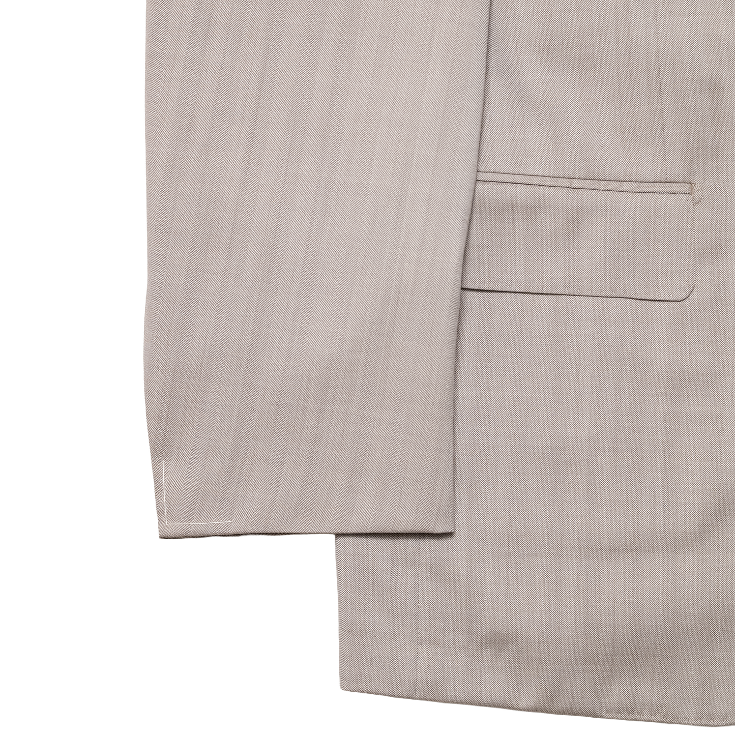 Ring Jacket | Herringbone Suit Light Beige