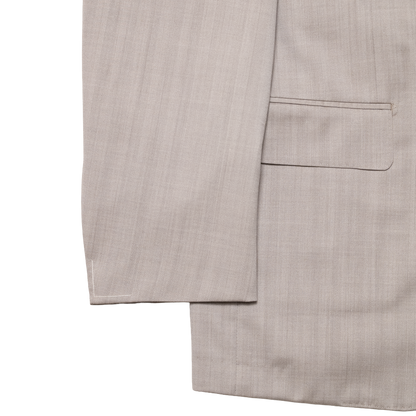 Ring Jacket | Herringbone Suit Light Beige