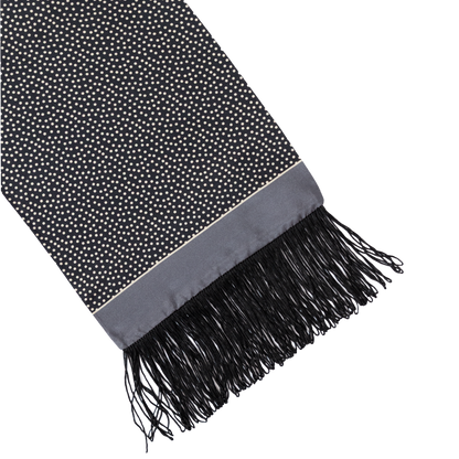 Stefano Cau | Silk All Season Scarf Black S12