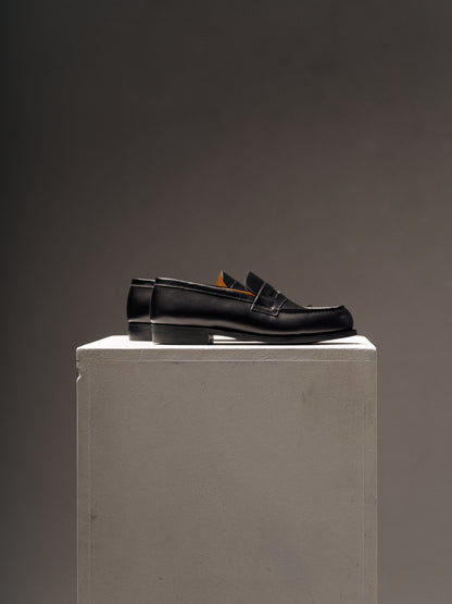 J.M.Weston | 180 Loafer Black Box Calf