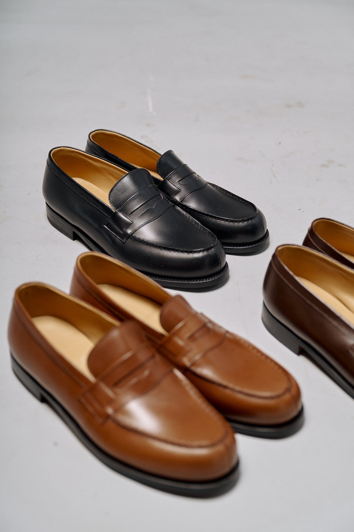 J.M.Weston | 180 Loafer Tan Box Calf – OAKROOM